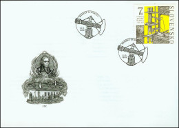 Slovakia 1999, FDC Cover Technical Monuments Water Pump Mi.# 348, Ref.bbzg - FDC