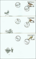 Slovakia 1999, FDC Covers Birds Mi.# 349-351, Ref.bbzg - FDC