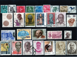 India - N. 28 Usati Differenti - Lots & Serien