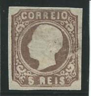 PORTUGAL: (*), N°13a, Réparé, B - Unused Stamps