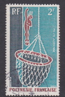 French Polynesia SG 116 1970 Pearl Diving, 2f Diver And Basket, Used - Gebruikt