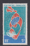 French Polynesia SG 117 1970 Pearl Diving 5f Diver Collecting Oyster Used - Usati