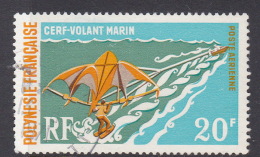 French Polynesia SG 133 1971 Paintings, 20F Paragliding Used - Gebruikt