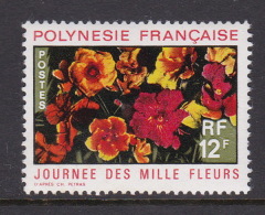 French Polynesia SG 135 1971 Flowers, 12 F Hibiscus MNH - Unused Stamps