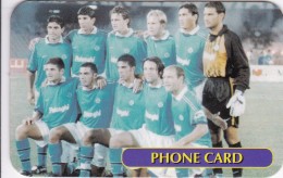 United States, Football Team, Phone Card, 10 Units Of Domestic Calls, 2 Scans. - Altri
