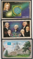 BELIZE Année 1996 Blocs  N° 68-69-71** - Belize (1973-...)