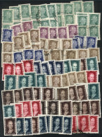 Lot Of More Than 180 Used Stamps Of The Eva Perón Issue, Fine Quality - Verzamelingen & Reeksen