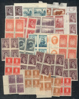 Small Lot Of 23 Mint Blocks Of 4, Most Of VF Quality, With Some Duplication, Low Start! - Verzamelingen & Reeksen