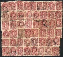 Lot Of 27 Stamps Of 8c Rivadavia, Mostly Used And Of Fine Quality, Perfect Lot To Look For Cancels, Different... - Collections, Lots & Séries