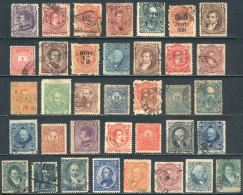 Lot Of 25 Old Used Stamps, Some With Minor Defects, Good Opportunity At Low Start!! - Verzamelingen & Reeksen