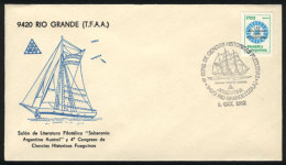 Cover With Special Postmark Of "4th Congress Of Historial Sciencies Of Tierra Del Fuego" Of 18/OC/1982, Very Nice! - Autres & Non Classés