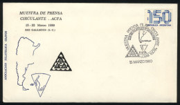 Cover With Special Postmark Of Philatelic Press Expo Of MAR/1980, Very Fine! - Andere & Zonder Classificatie