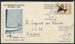 Cover With Cachet Of Gliding Championship, Sent To Rosario On 6/JA/1965, With Special Postmark, VF! - Andere & Zonder Classificatie