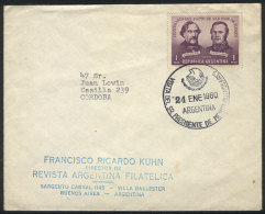 Cover Franked With $1 (GJ.1158), With Special Postmark Commemorating The "Visit Of The President Of Mexico To... - Autres & Non Classés