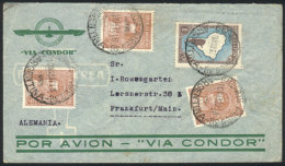 Airmail Cover Franked With $1.15 (GJ.795x3 + GJ.761), Sent To Germany On 10/MAR/1937, VF! - Andere & Zonder Classificatie
