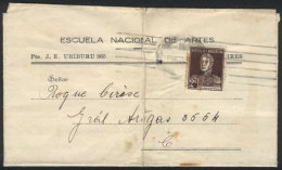 Envelope Of The National School Of Arts Franked With 2c. (GJ.410), VF! - Autres & Non Classés