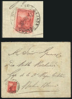 Cover Franked With 5c (GJ.222) Cancelled In BAJADA COLORADA (Neuquén), Sent To Bahia Blanca On 25/JUN/1904,... - Autres & Non Classés