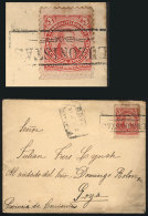 Cover Franked With 5c (GJ.106), With Datestamp Of GOYA (Corrientes) + Buzonistas In Rectangle, And On Back... - Andere & Zonder Classificatie