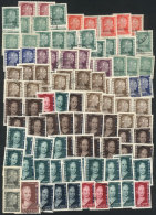 Lot Of More Than 130 Official Stamps Of The Eva Perón Issue, Used And Of Fine Quality. - Frankeervignetten (Frama)
