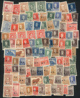Lot Of More Than 120 Official Department Stamps, Lightly Hinged, Few With Stain Spots, Most Of Fine Quality, Low... - Franking Labels