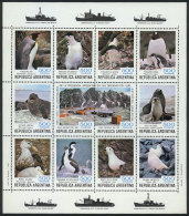 GJ.HB 43/44, Antarctic Fauna, Complete Set Of 2 Souvenir Sheets, VF Quality! - Carnets