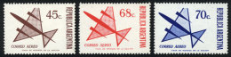 GJ.1574/1576, Stylized Airplane, The 3 Low Values Of The Set. - Poste Aérienne