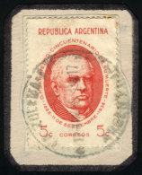 GJ.819, On Small Fragment, With Cancel Of LA ZULEMA (Santa Fe), VF! - Autres & Non Classés