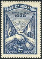 GJ.734a, Visit Of The President Of Brazil Dr. Vargas, With VARIETY: Six Fingers (pos.1), VF! - Autres & Non Classés