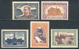 GJ.726/730, La Plata, Complete Set Of VF Quality! - Autres & Non Classés