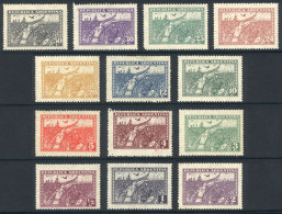 GJ.676/688, Revolution Of 1930, The 13 Low Values Of The Set In Large Format, Most Unmounted, VF! - Other & Unclassified