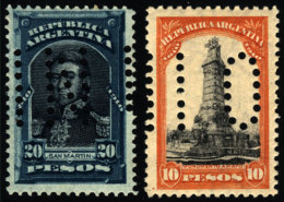 GJ.314O/315O, Centenary Of The 1810 Revolution, The 2 High Values Of The Set, VF Quality! - Other & Unclassified
