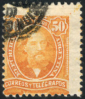 GJ.130, 50c Mitre, Perforation 11½ X 12¼ - Autres & Non Classés