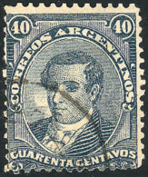 GJ.92, 40c Moreno, Perforation 11½, VF! - Autres & Non Classés