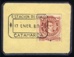 GJ.49, With Reconstructed Cancel: ESTACIÓN RECREO (CATAMARCA), VF! - Andere & Zonder Classificatie