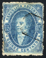 GJ.24, 15c. DRY Impression (showing Areas With Little Ink), With CERTIFICADO Cancel Of SAN JUAN (+100%), Superb! - Gebruikt