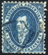 GJ.24, 15c. Used In Rosario, VF Quality! - Used Stamps