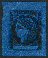 GJ.7, 3c Dark Blue, Type 3, Large Margins, Superb! - Corrientes (1856-1880)