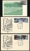 TOPIC ANTARCTICA: 9 First Day Covers, Very Nice! - Other & Unclassified