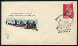 Cover With Special Postmark Of "Argentine Antarctic Pavilion" Of 22/FE/1961, Very Nice! - Otros & Sin Clasificación