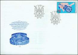 Slovakia 2001, FDC Cover Music Dobro-style Resonator Guitar Mi.# 403, Ref.bbzg - FDC