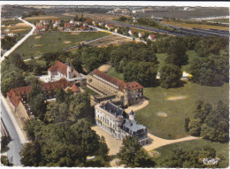 CPSM VERNEUIL SUR SEINE 78 PENSIONNAT N D DES OISEAUX VUE AERIENNE ED CIM - Verneuil Sur Seine