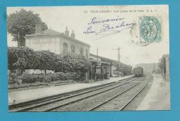 CPA - Chemin De Fer La Gare De L'ISLE ADAM 95 - L'Isle Adam