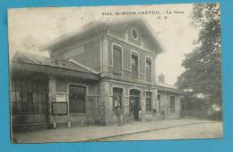 CPA 4044 - Chemin De Fer La Gare De ST-MAUR-CRETEIL 94 - Autres & Non Classés