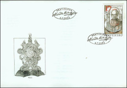 Slovakia 2002, FDC Cover Alexander Rudnay Cardinal Archbishop Mi.# 431, Ref.bbzg - FDC