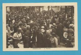 CPSM - Métier Marchands Ambulants Le Marché CHAROLLES 71 - Charolles