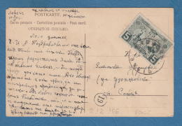 212166 / 1907 - 5 St. KING FERDINAND I , Lovech - SOFIA POSTMAN 19 , BULGARIA , STILL LIFE - FRUITS APPLES GRAPES - Cartas & Documentos