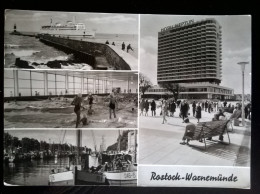 D- Rostock Warnemünde Fährschiff Meeresbrandungsbad Der Alte Strom Hôtel Neptun - Rostock