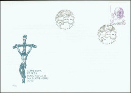 Slovakia 2003, FDC Cover Pope John Paul II Mi.# 466, Ref.bbzg - FDC