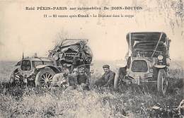 Thème:  Sport Automobile. Raid Paris-Pékin Sur De Dion Bouton  60 Verstes Après Omsk N°60 - Otros & Sin Clasificación