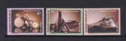 French Polynesia SG 758-60 1996 Musical Instrument MNH - Unused Stamps